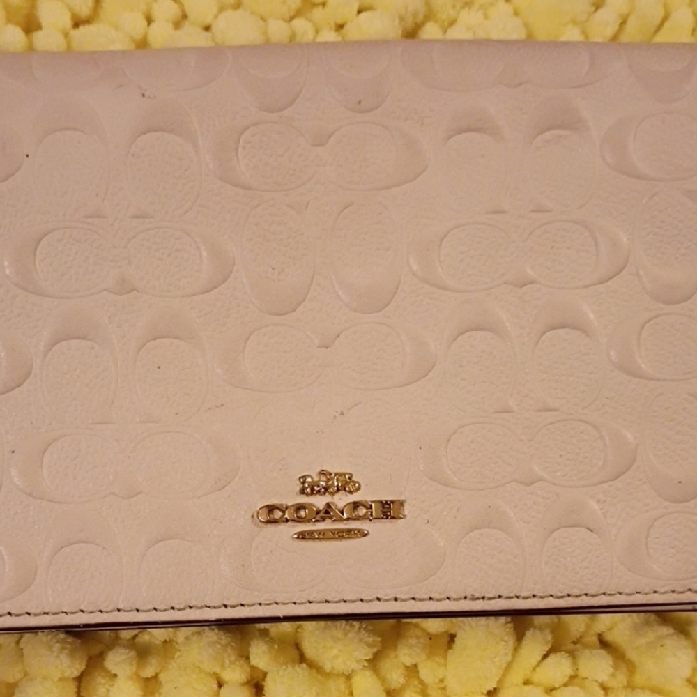 Coach Light Beige Crossbody Bag - Picture 2 of 6